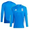 Officiële Voetbalshirt Italië Thuis EK 2024 Lange Mouw - Heren